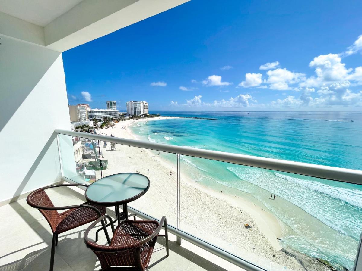 Luxury Caribbean Condos By Salvia Cancun Beachfront Exterior foto